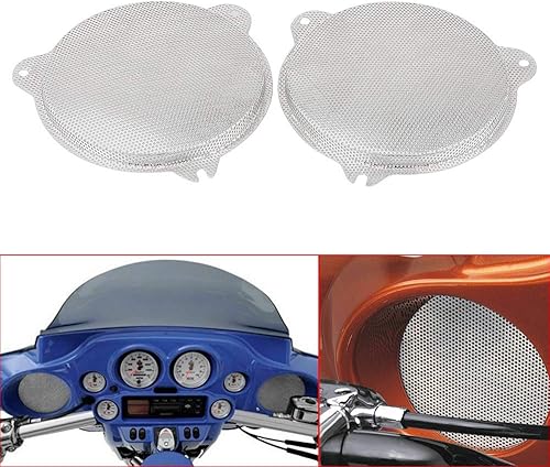 Miniatura 4 de SHMT - Parrilla de repuesto de rejilla frontal de malla frontal para Harley Street Glide Electra Glide Ultra Limited Tri Glide 2014-2023