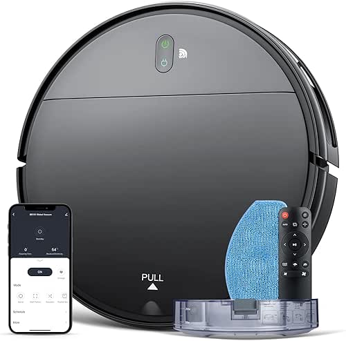 Robot Vacuum and Mop Combo, WiFi/App/Alexa, Robotic Vacuum Cleaner with