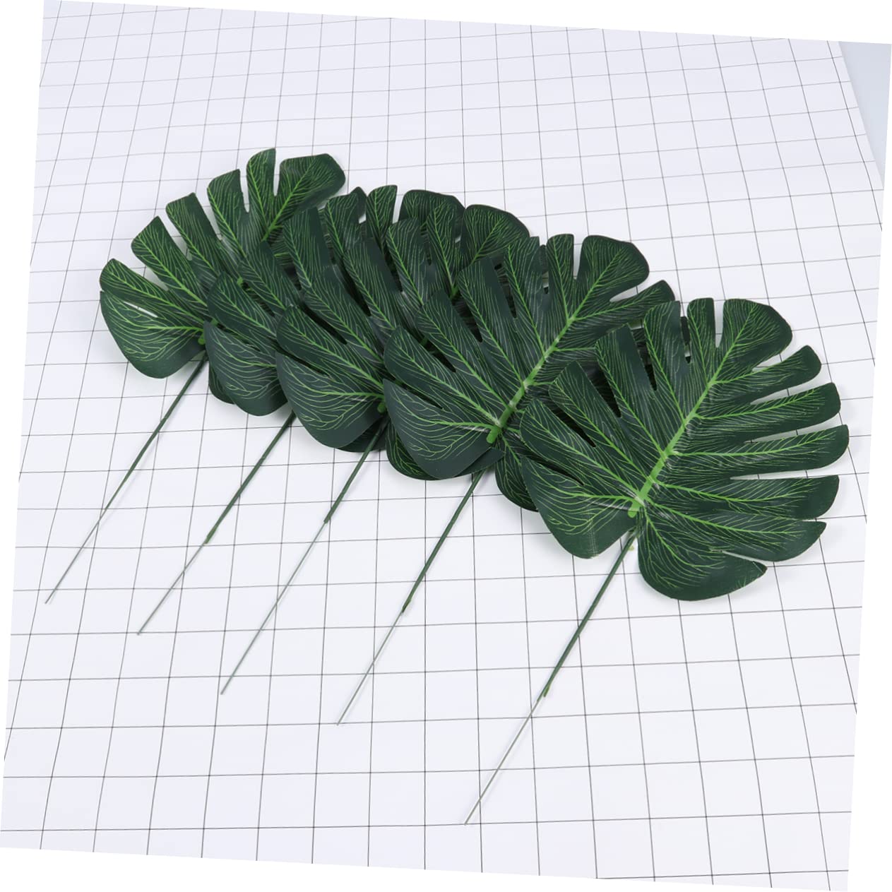 MAGICLULU 3 Set Di Viti Artificiali Realistiche Da Parete Piccole Dimensioni Foglie Verdi Finte Fiori Di Monstera Decorazioni Per La Casa E Lufficio 30 Pezzi * 3