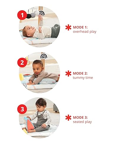 Miniatura 3 de Skip Hop Baby Play Gym Montessori Inspirado, Alfombra de juegos infantil, Discoverosity