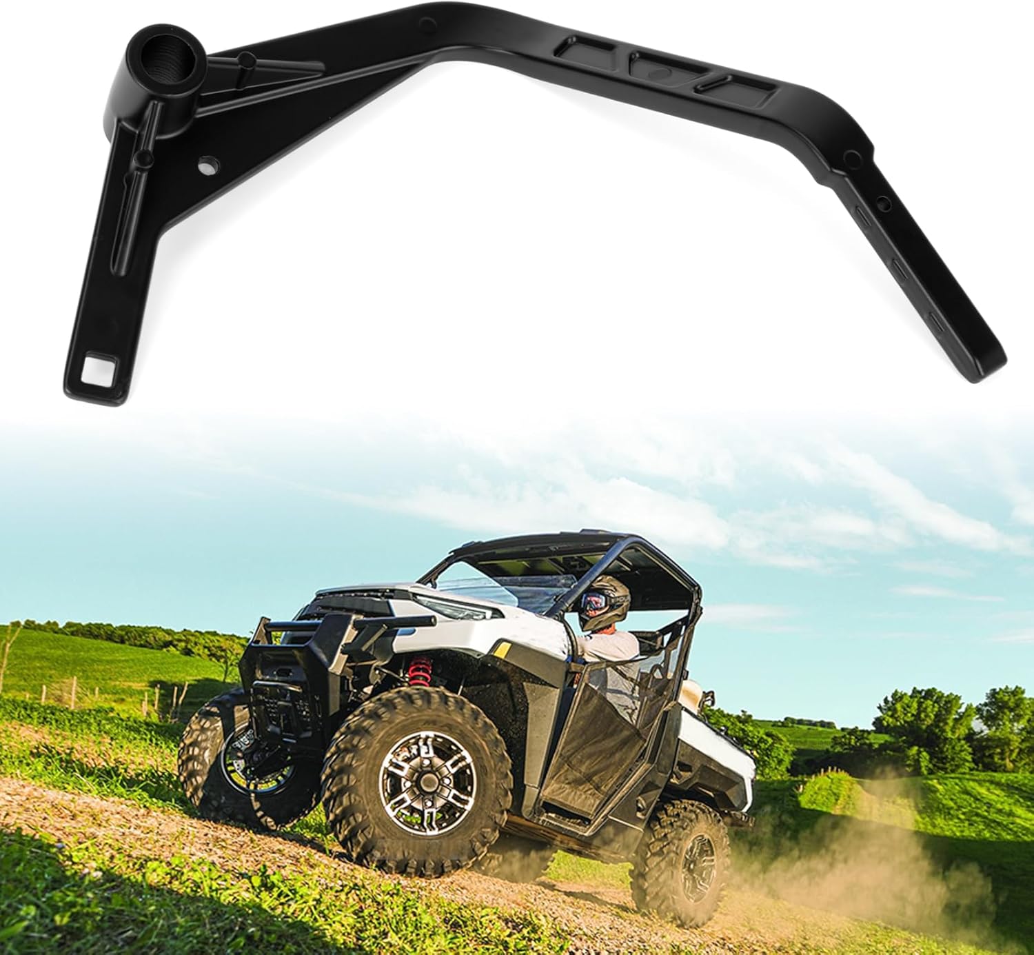 PSLER Stainless Steel Cast Gear Shift Shifter Lever for Ranger 1000 2018-2021, Pro XD 2019-2020 Replace 5634266-458, 5633821-458,5634266458, 5633821458 Upgrade