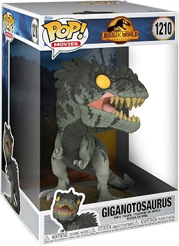 Funko Pop! Jumbo JW3 - Giant Dino - Gigantosaurus - Jurassic Park - Collectable Vinyl Figure - Gift Idea - Official Merchandise - Toys for Kids & Adults - Movies Fans - Model Figure for Collectors
