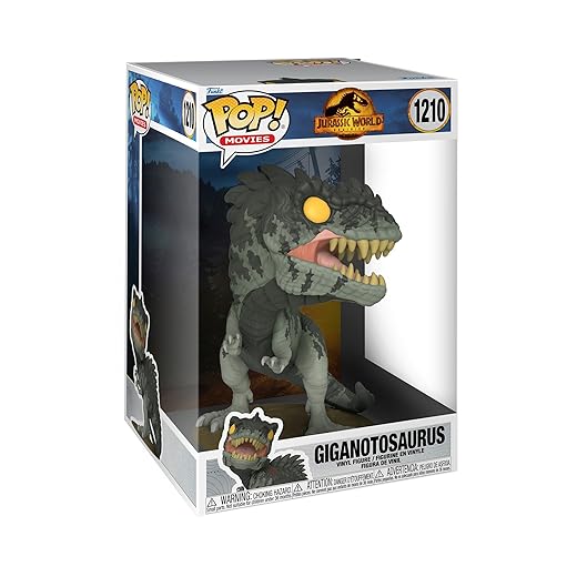 Sale Funko Pop! Jumbo: Jurassic World Dominion - Giganotosaurus