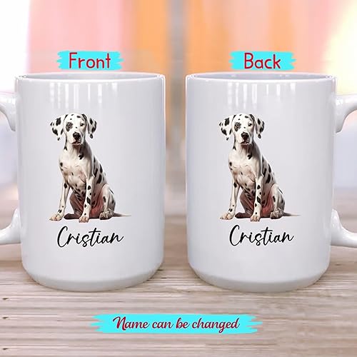 Miniatura 33 de Taza de cerámica personalizada para perros Chow Chow Chow, taza de café con nombre personalizado Chow Chow, regalos para los amantes de los perros