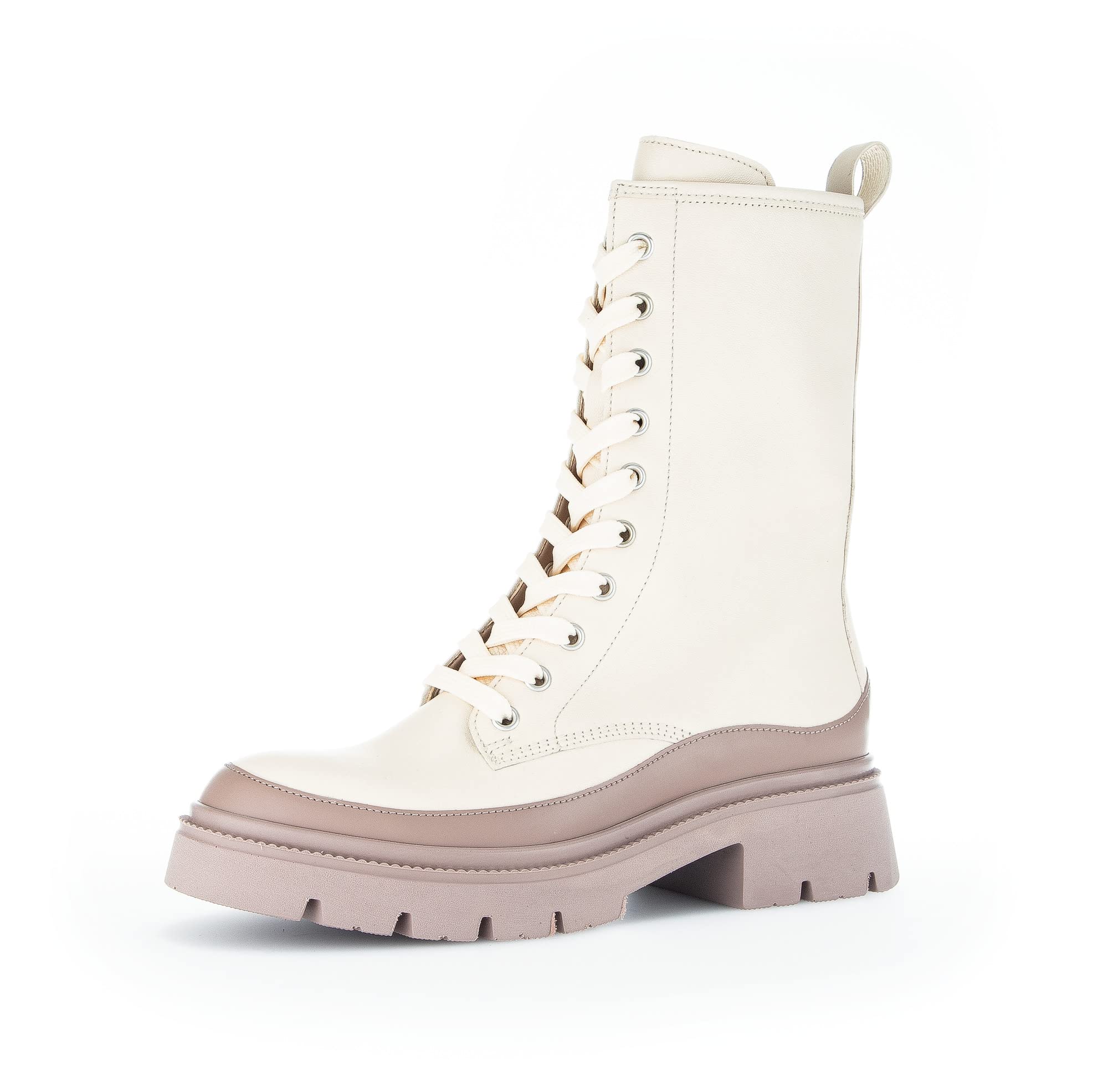 Gabor Stivaletti Donna Comodi E Larghi (H) - Modello Biker In Pelle Con Cerniera E Tacco 3cm (Collezione Gabor Comfort)