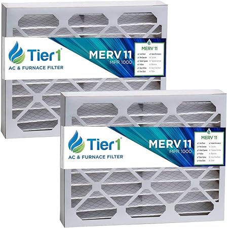Amazon Com Tier1 Pleated Air Filter 21x26x5 Merv 11 Replacement For Trane Air Conditioner System Air Filters Reduces Harmful Airborne Particles For Improved Air Quality 2 Pack Kitchen Dining