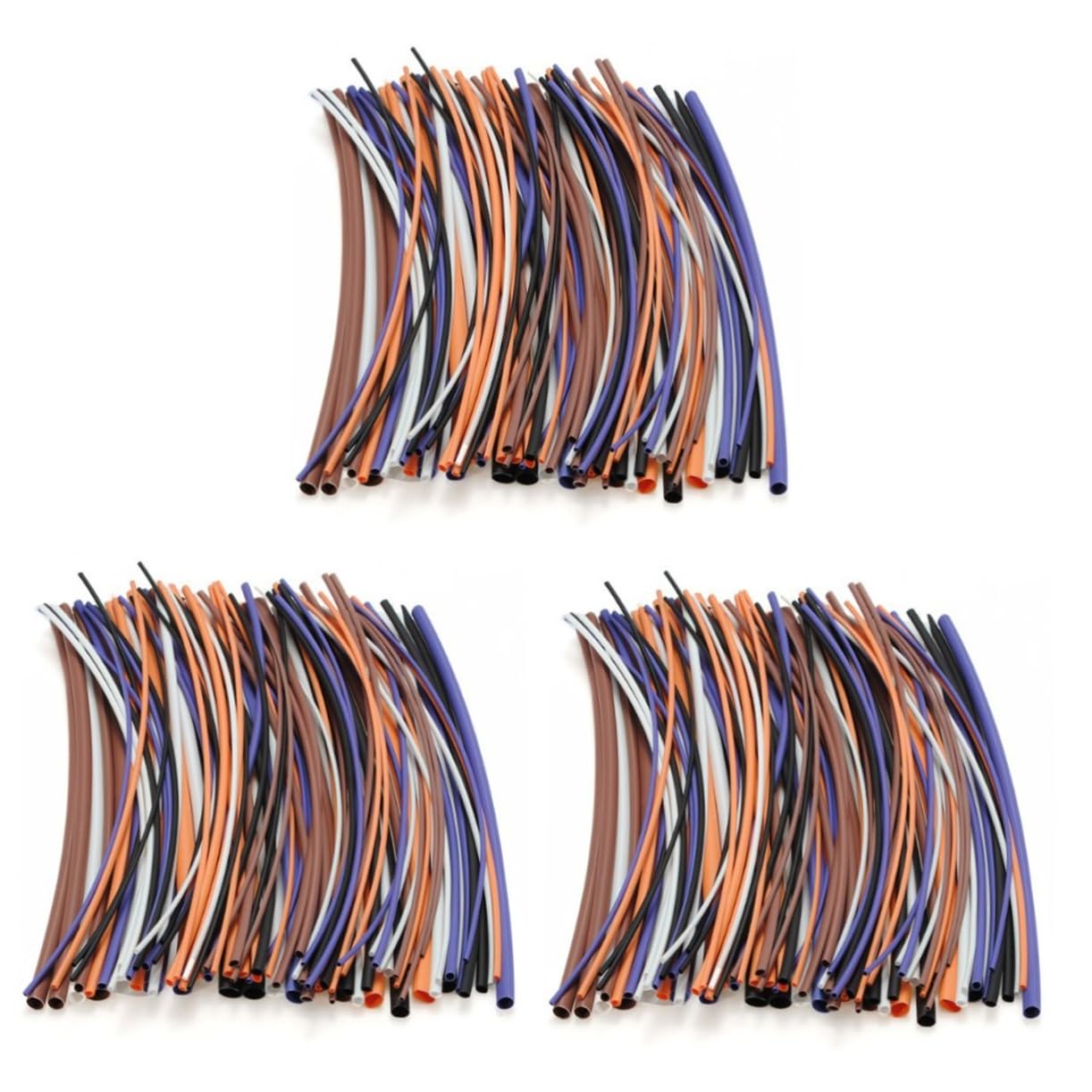 Gatuida 300pezzi Assortimento Guaine Termorestringenti Colori e Termoretraibile Per Isolamento Polyolefinico Utilizzo