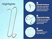 Vista 4 de ARTMAN INSTRUMENTS Dental Columbia - Retractor de mejillas – Juego de 3 abridores de boca de acero inoxidable, autoclave para blanqueamiento dental