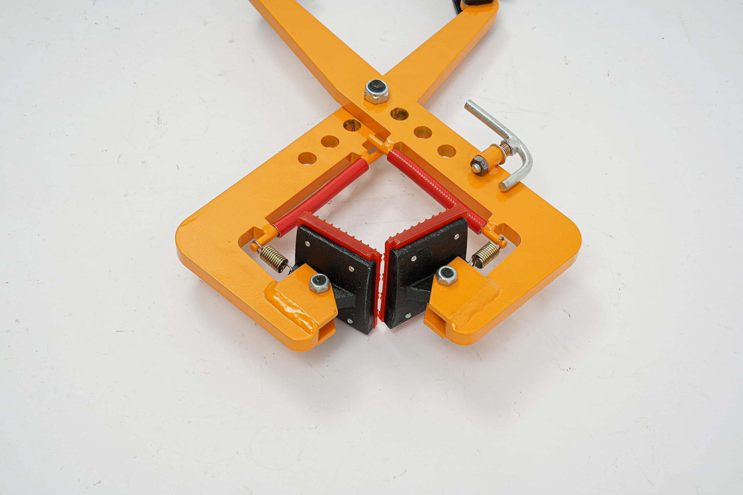 325 kg Steinheber Verstellbar, Hebeklemme, Universal Hebekrallen Verstellbare Öffnung 12-36cm Kettenklemme,Brettsteinhalterung zum Heben und Transportieren (Gelb,325kg,12-36cm)