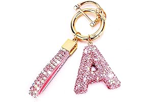 Chic Pink Lululemon Keychain