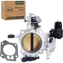 Electronic Throttle Body Assembly Fit for Honda Accord Automatic Only 2003-2005 Element 2003-2006 2.4L L4, Replace Part # 16400-RAA-A62 TB1261 16400PZDA11, 16400RAAA61, 16400RAAA63