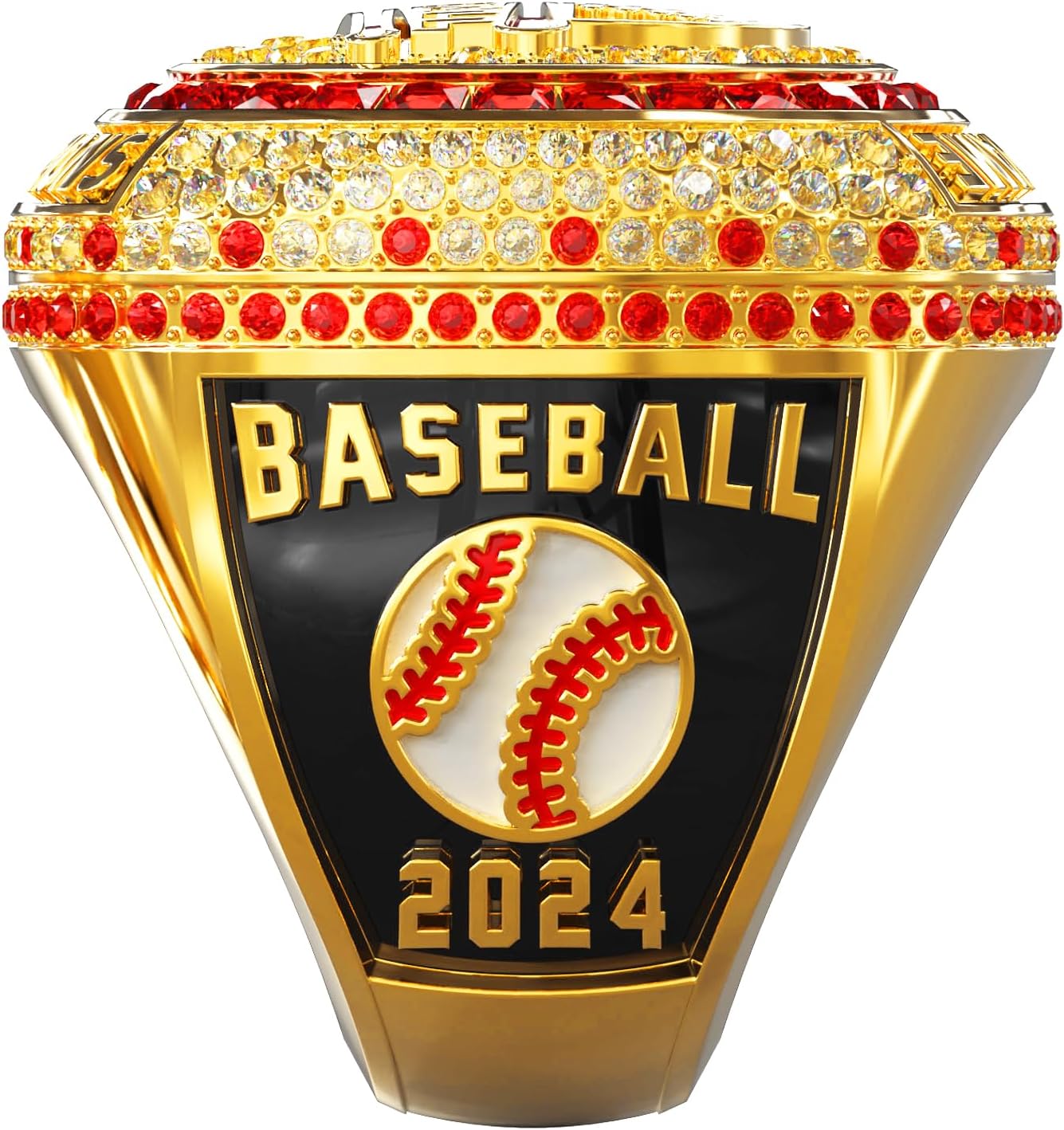 Custom Championship Ring Personalized Design Name and Number Baseball Football Championship for Team Spors Events Achievements Engraved and Customizable Jewelry