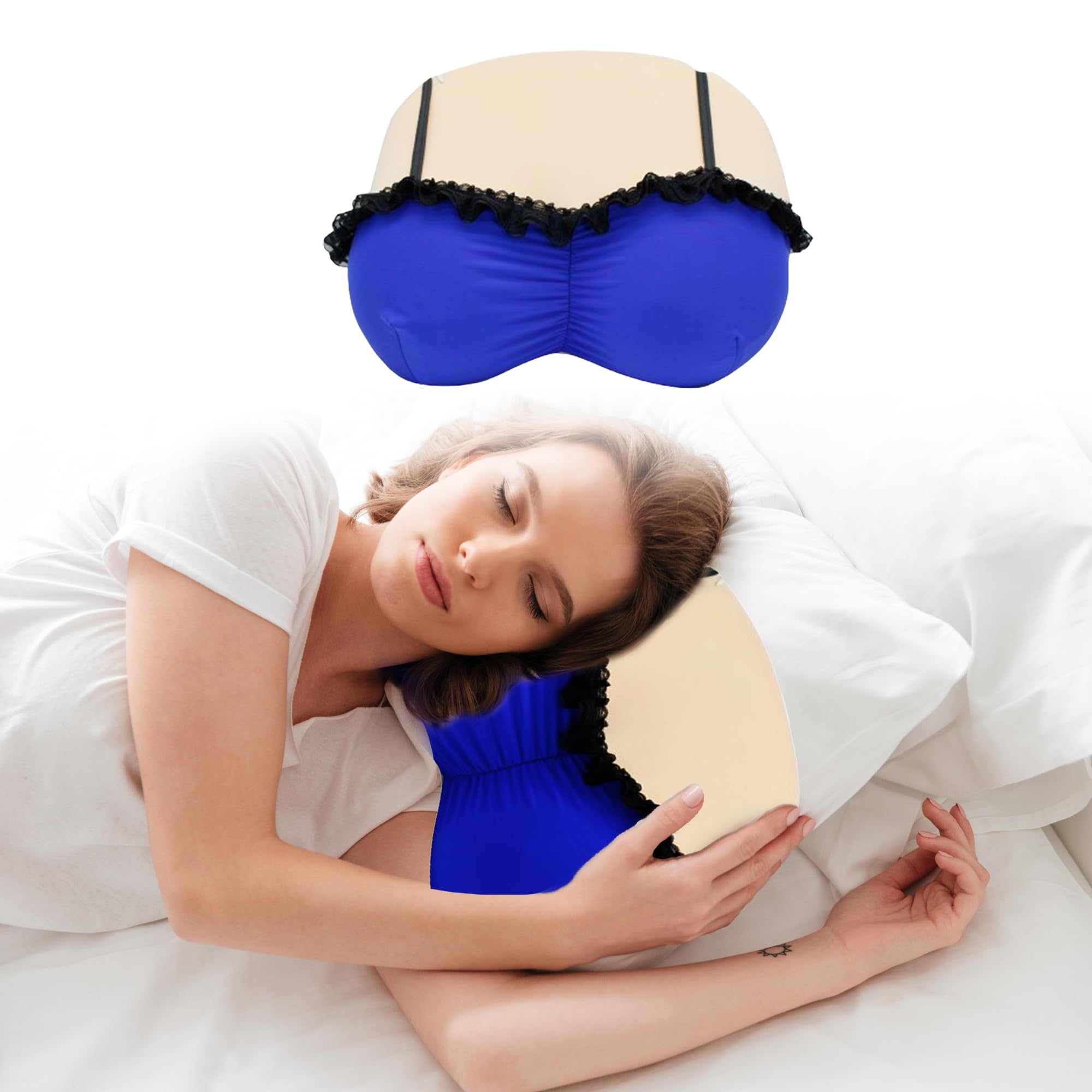 Coussin de sommeil ergonomique en mousse souple pour optimiser vos moments de détente au lit