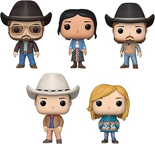 Funko Pop! Yellowstone - Set of 5 - Beth Dutton, John Dutton, Kayce Dutton, Monica Dutton and Rip Wheeler
