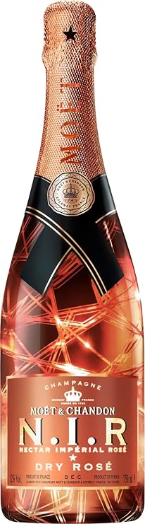 Moët & Chandon Champagne N.I.R. Dry Rosé Sec Edición Luminosa 12% Vol. 0,75l