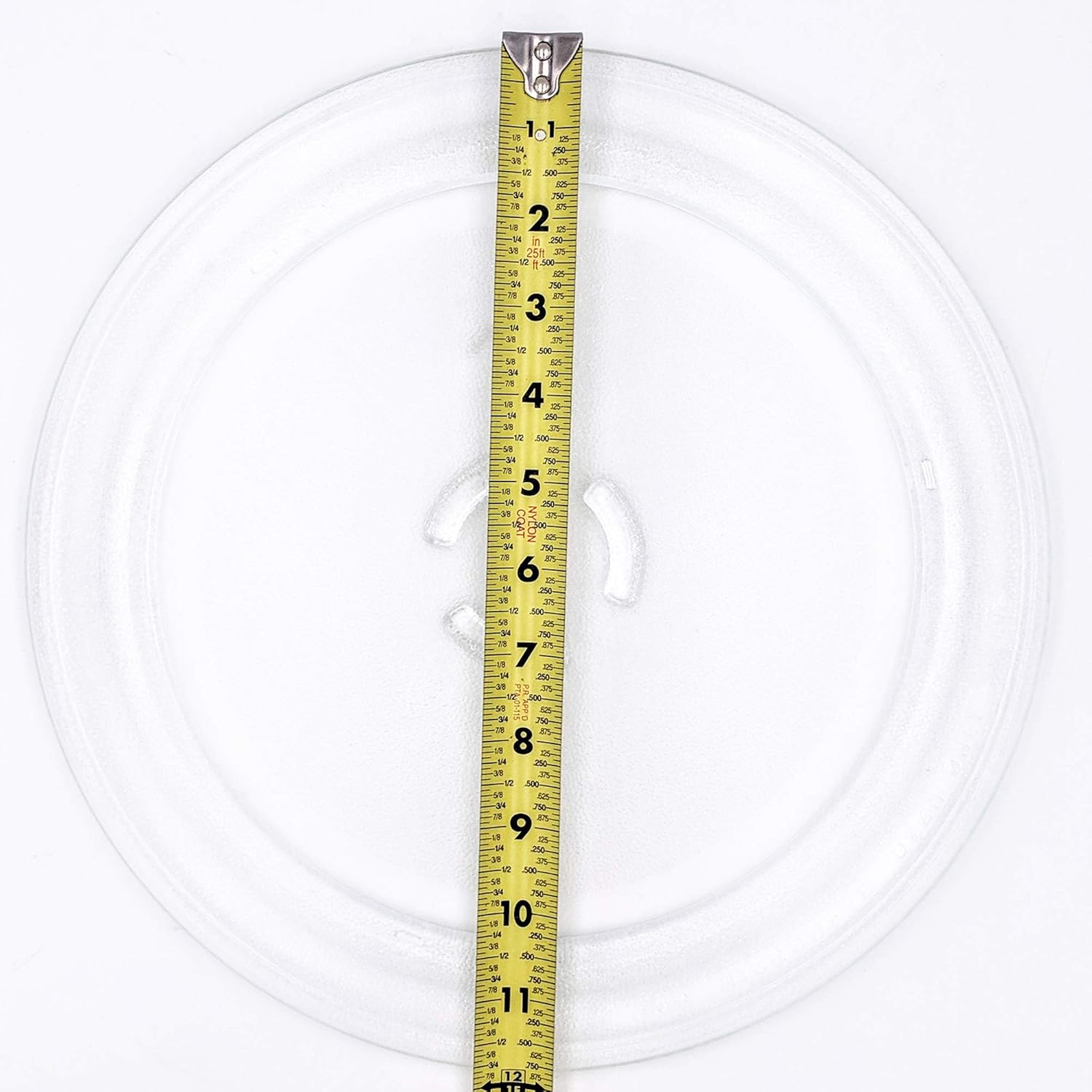 Supplying Demand 4393799 4393751 Glass Plate Turntable Microwave Cooking Tray Replacement 12 Inch Diameter Model Specific Not Universal