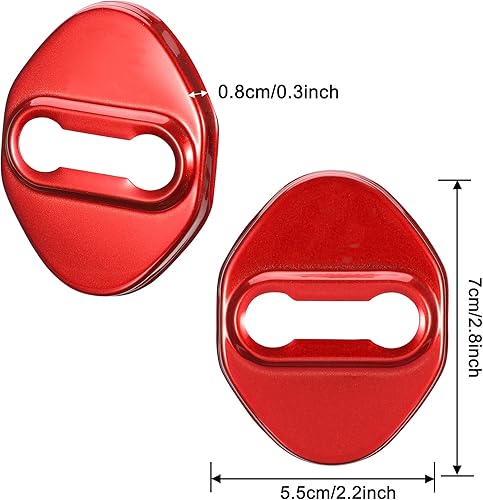 Miniatura 2 de TOMALL 4 pestillos de bloqueo de puerta de automóvil compatibles con Toyota 86 Camry Tacoma RAV4 Corolla Highlander Tundra Prius CHR Avalon