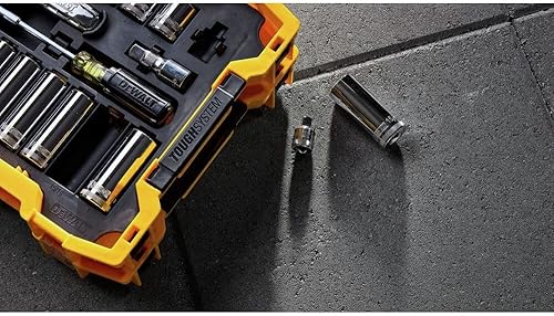 Vista 5 de DEWALT 3/8 y 1/2 pulgadas DR 85PC MTS + TS BANDEJAS Y TAPA (DWMT45403)