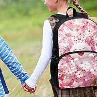 Vista 125 de American Flag Fire Galaxy Pattern Kids Backpack for Boys Girls Elementary Students Bookbag Middle School Bag Lightweight Children Travel Bag