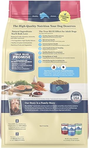Vista 86 de Blue Buffalo Life Protection Formula - Alimento seco natural, para perros adultos, con pescado y arroz integral, 34 libras