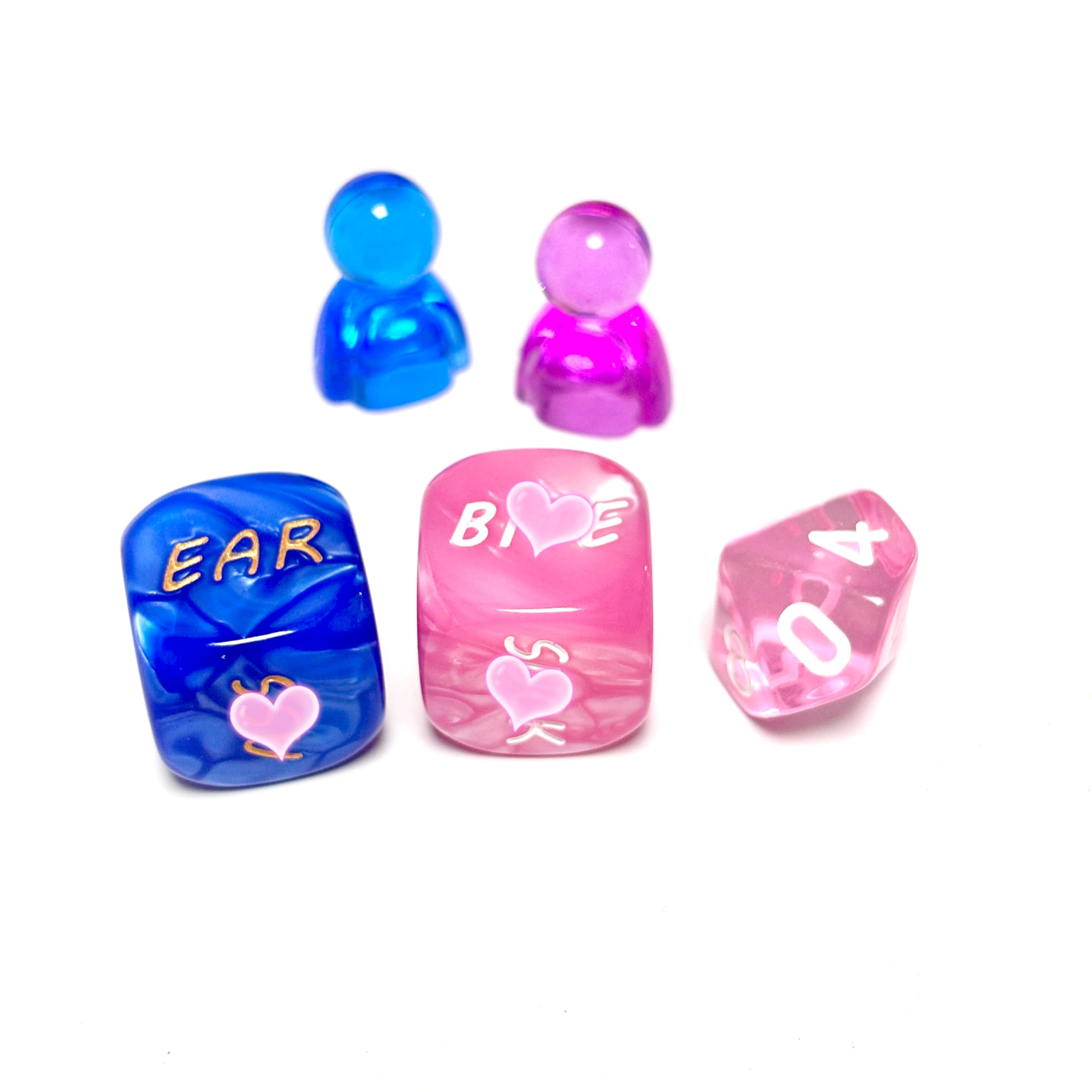 Dés Sexuels Russes Pour Couples, Jouets Érotiques En Acrylique Pour Adultes, Pour Femmes Et