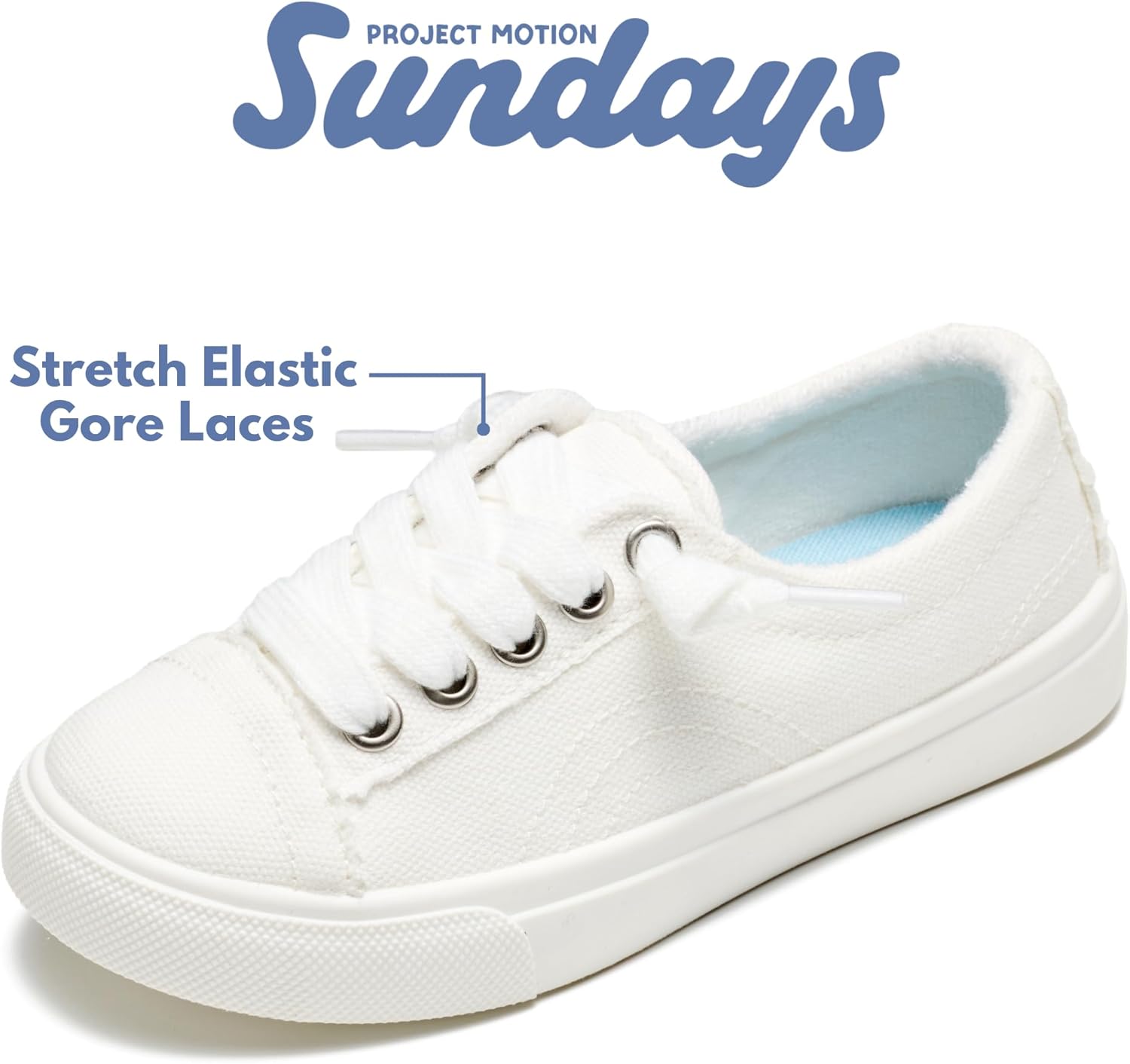 Sundays Girls Shoes - Non Slip with Memory Foam Insole Girls Sneakers - Lightweight Sneakers for Girls Footwear - Comfortable Kids Sneakers (Savannah Kids)