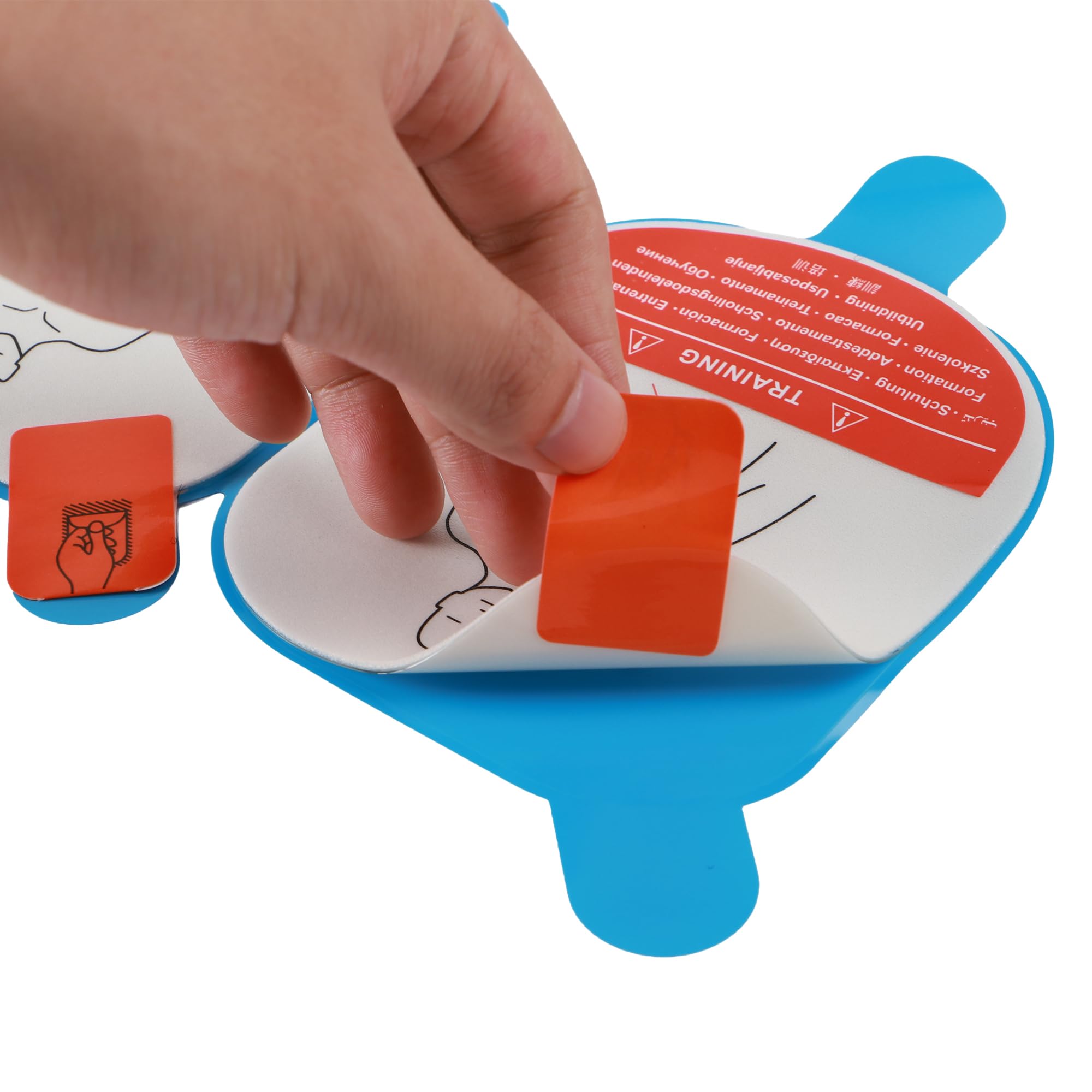 5 Paire AED Trainer Pads, Électrodes de Défibrillateur de formation, compatibles avec le DAE d'entraînement Defibtech, XFT-P170