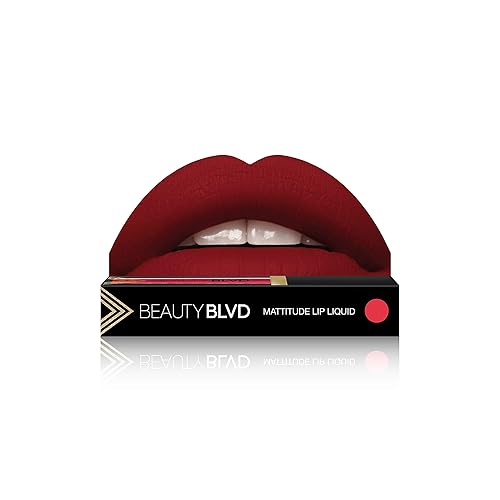 BEAUTYBLVD Mattitude Lip Liquid | Líquido labial mate | Impermeable y a prueba de manchas | Larga duración | Libre de crueldad (sombrilla)