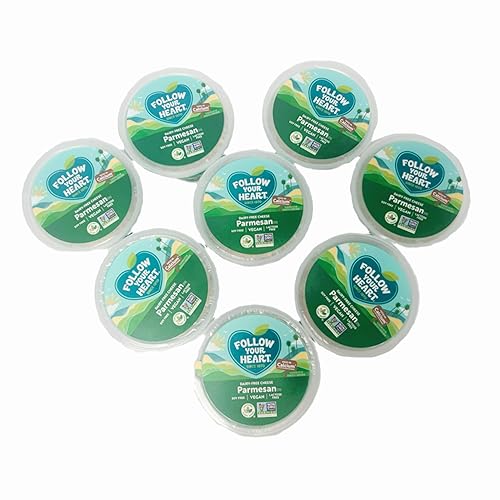 Miniatura 3 de Follow Your Heart - Queso parmesano vegano sin lácteos, paquete de 8 unidades de 4 onzas cada uno