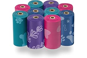 Best Dog Poop Bags for Waste - 150 Bags Refuse Cleanup