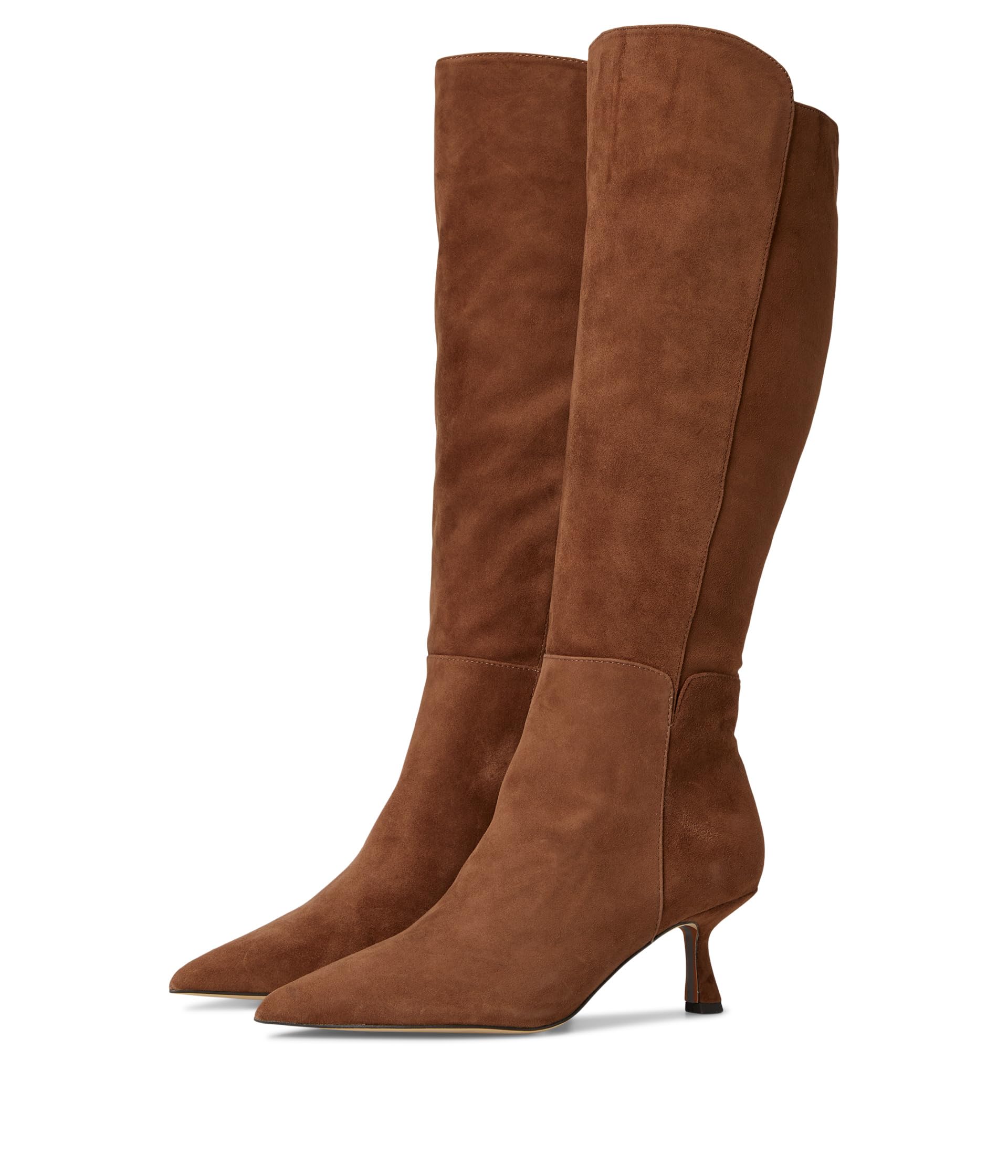 Sam Edelman Womens Taylin Knee High Boot Dark Terra Toffee Wide Calf 10 M