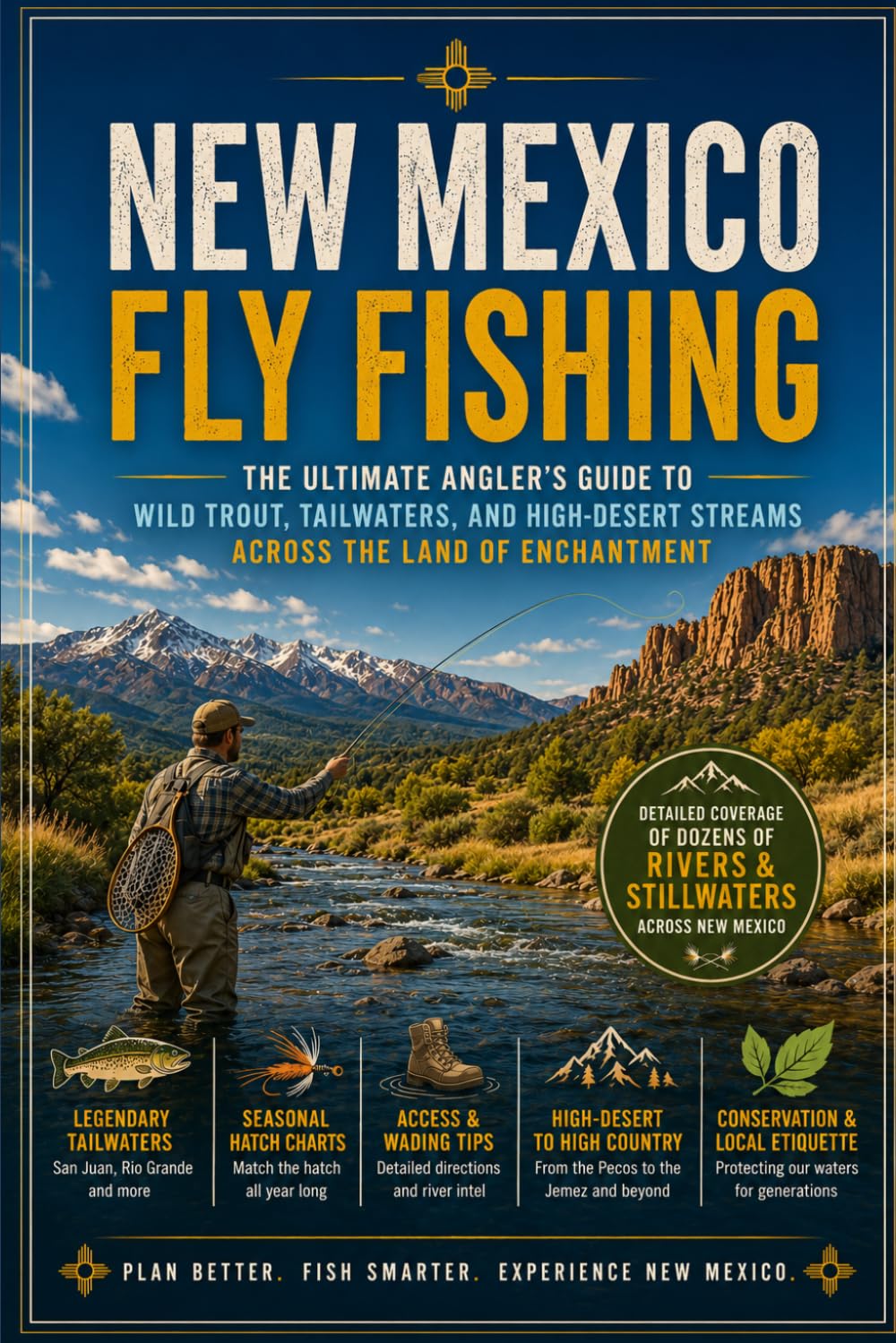 New Mexico Fly Fishing: The Ultimate Angler's Guide to Wild Trout, Tailwaters, and High-Desert Streams Across the Land of Enchantment