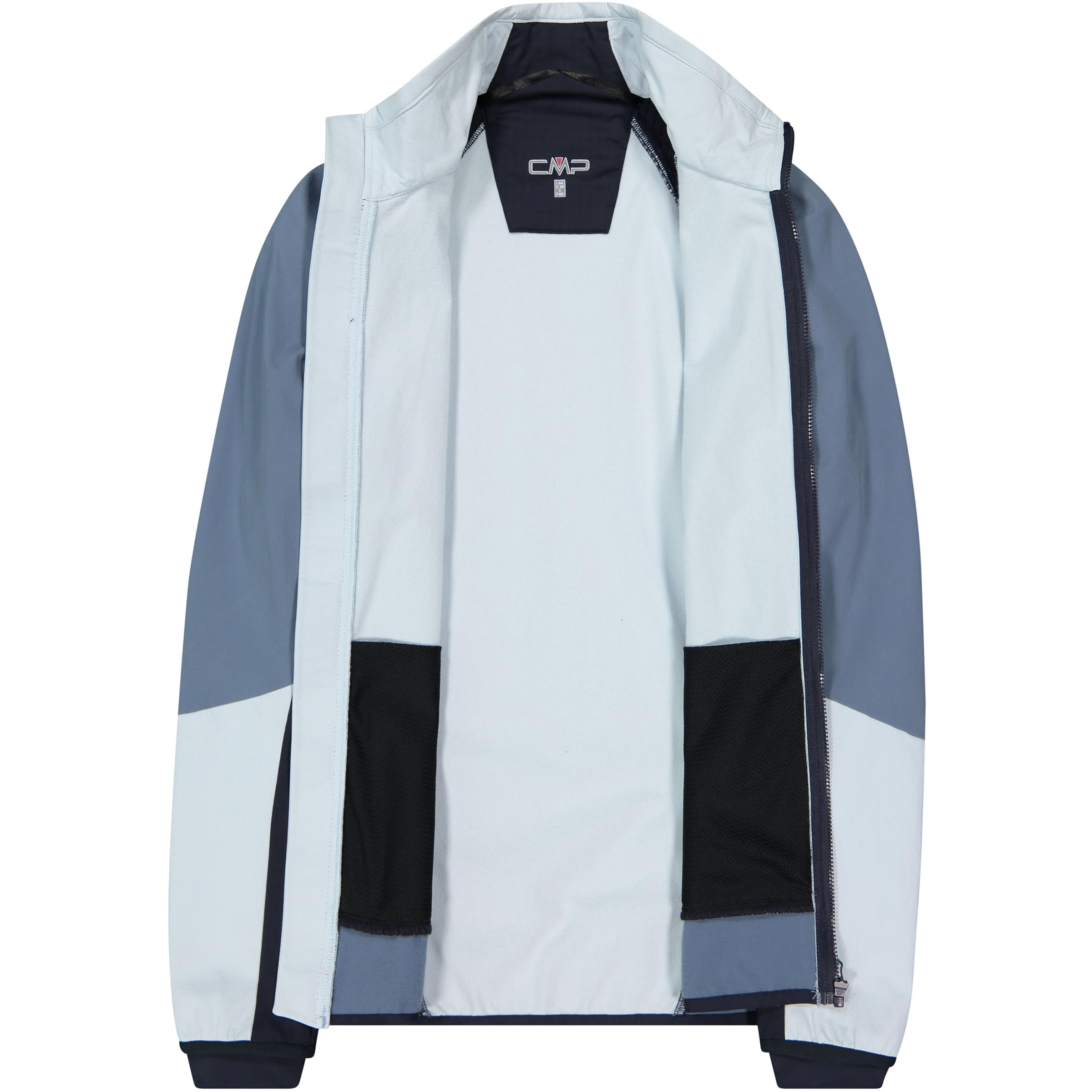 CMP Woman Jacket HYBRID with Detachable Sleeves Sky Blue