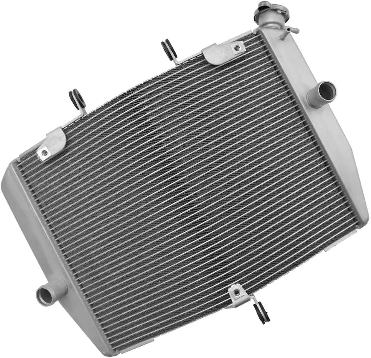 KI ZX-6R ZX636 2024-2025用アルミラジエーター冷却エンジンクーラー