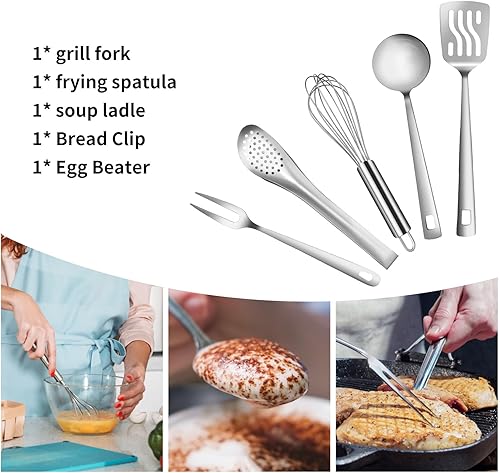 Miniatura 3 de AOFUXTI Juego de utensilios de cocina para camping, 25 piezas, equipo de cocina de campamento, accesorios compactos y portátiles, perfectos para