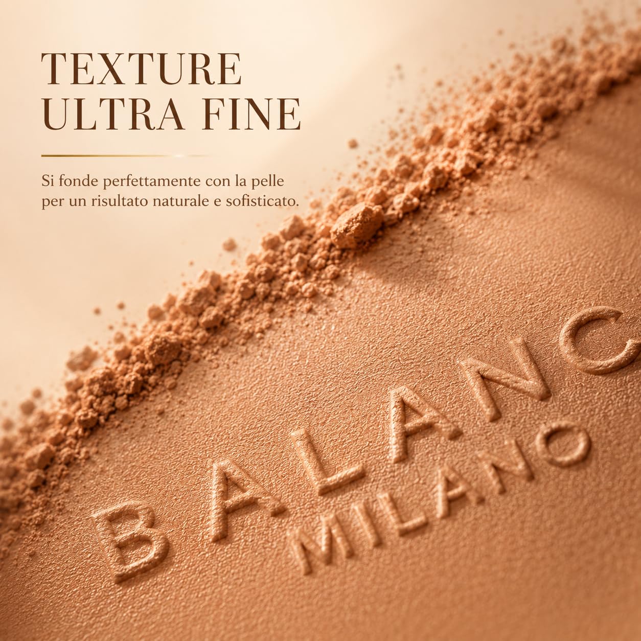 BALANCE MILANO 14g Bronzer in Polvere per Contouring Viso Made in Italy - Terra Abbronzante Effetto Sunkissed Naturale e Radioso - Olio di Jojoba, Mandorle e Vitamina E - Vegan & Talc Free - Make Up