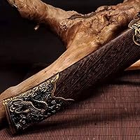 Vista 7 de OYZ Katana Sword,Japanese Samurai Sword,1095 High Carbon Steel Katana,Handmade,Chinese Sword Folded Steel