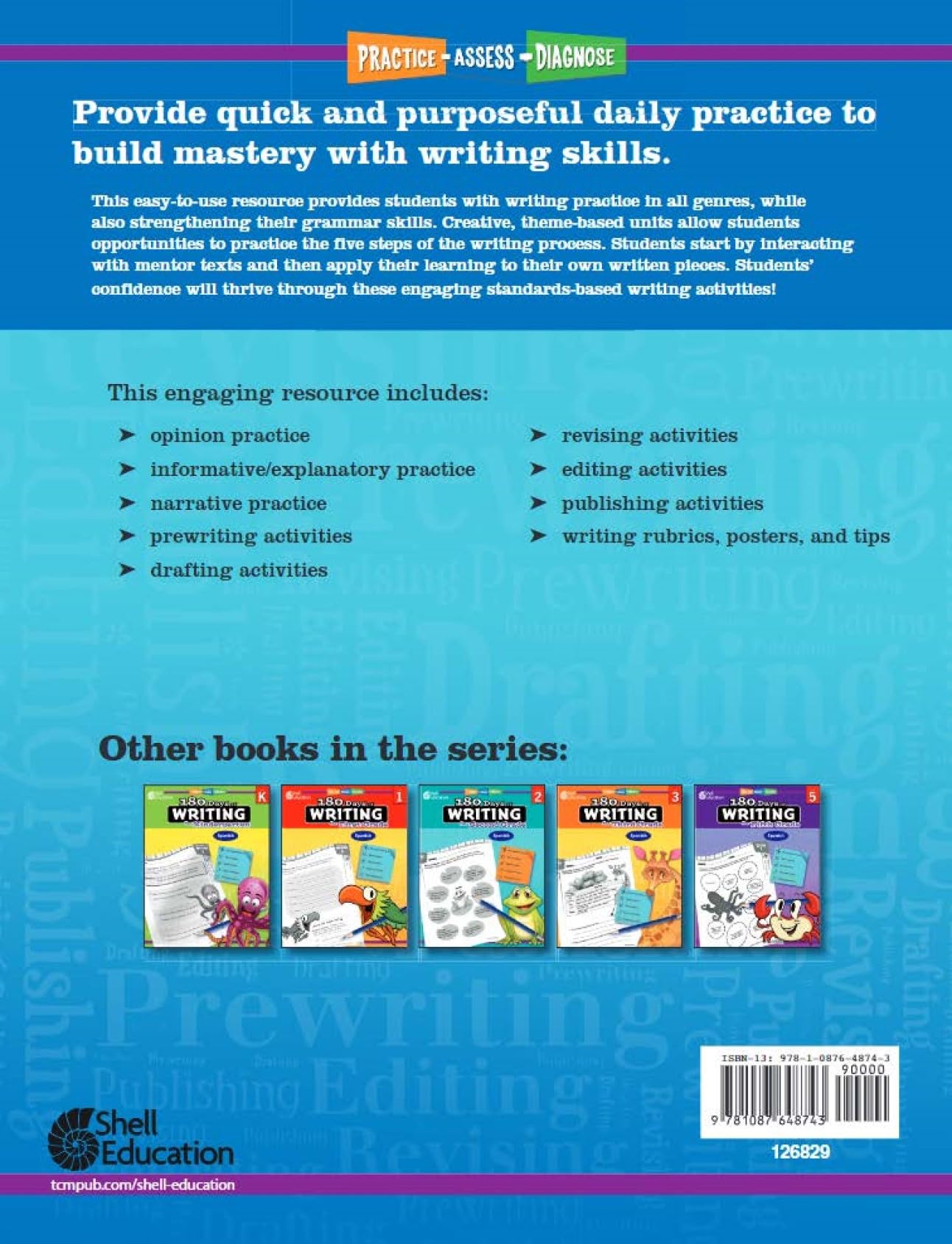 180 Days of Fourth Grade Practice, 4th Grade Workbook Set for Kids Ages 8-10, Includes 5 Assorted Fourth Grade Workbooks to Practice Math, Reading, ... Problem Solving Skills (180 Days of Practice) - Image 5