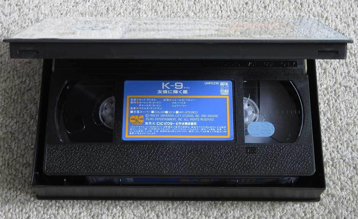 K-9　友情に輝く星　VHS　字幕版 K-9友情に輝く星VHS字幕版
