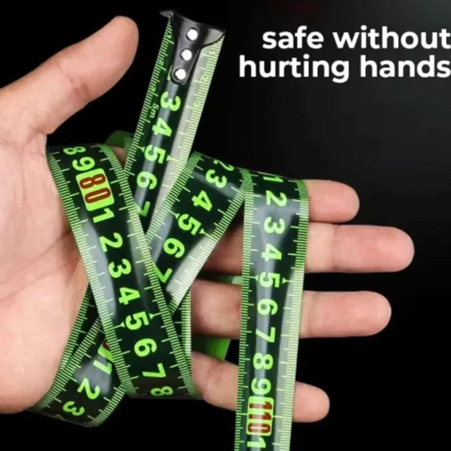 Cinta métrica portátil, Cinta métrica de Acero Fluorescente, Cinta métrica de 7,5 m/10m, Herramienta de medición para carpintería, Cinta métrica
