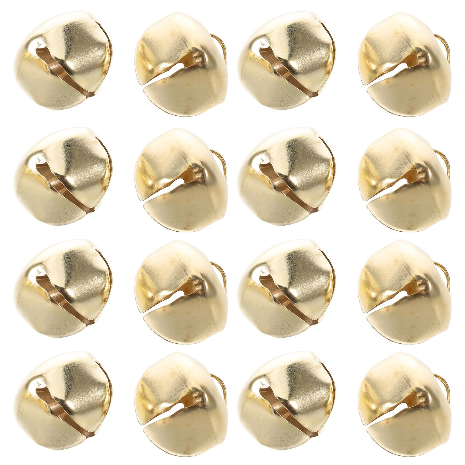 Clochette pour collier de chien au son clair et léger en laiton croisé lot de 100