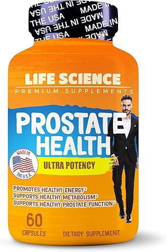 STROTHER HEALTH Salud de la próstata con Saw Palmetto - Suplemento prémium de ciencia de la vida - Fabricado en los Estados Unidos