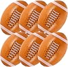 6 Pcs Giant Inflatable Footballs,16 Inch Blow Up Footballs Toys,Summer Pool Beach Balls,Sports Game Accessaries for Super Bowl Football Party Supplies,Indoor and Outdoor Use