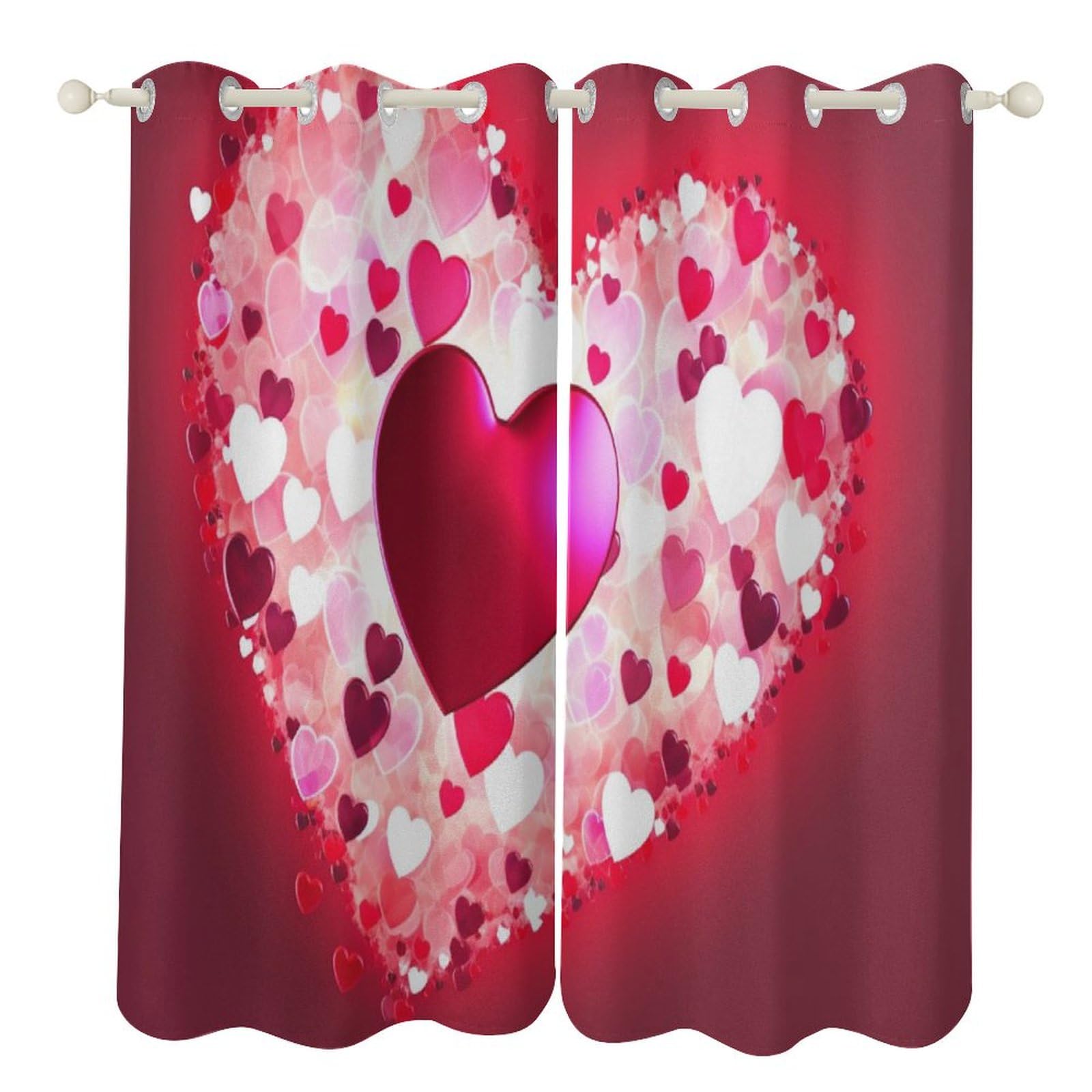 Rideaux occultants isolation thermique pour une chambre parentale cosy