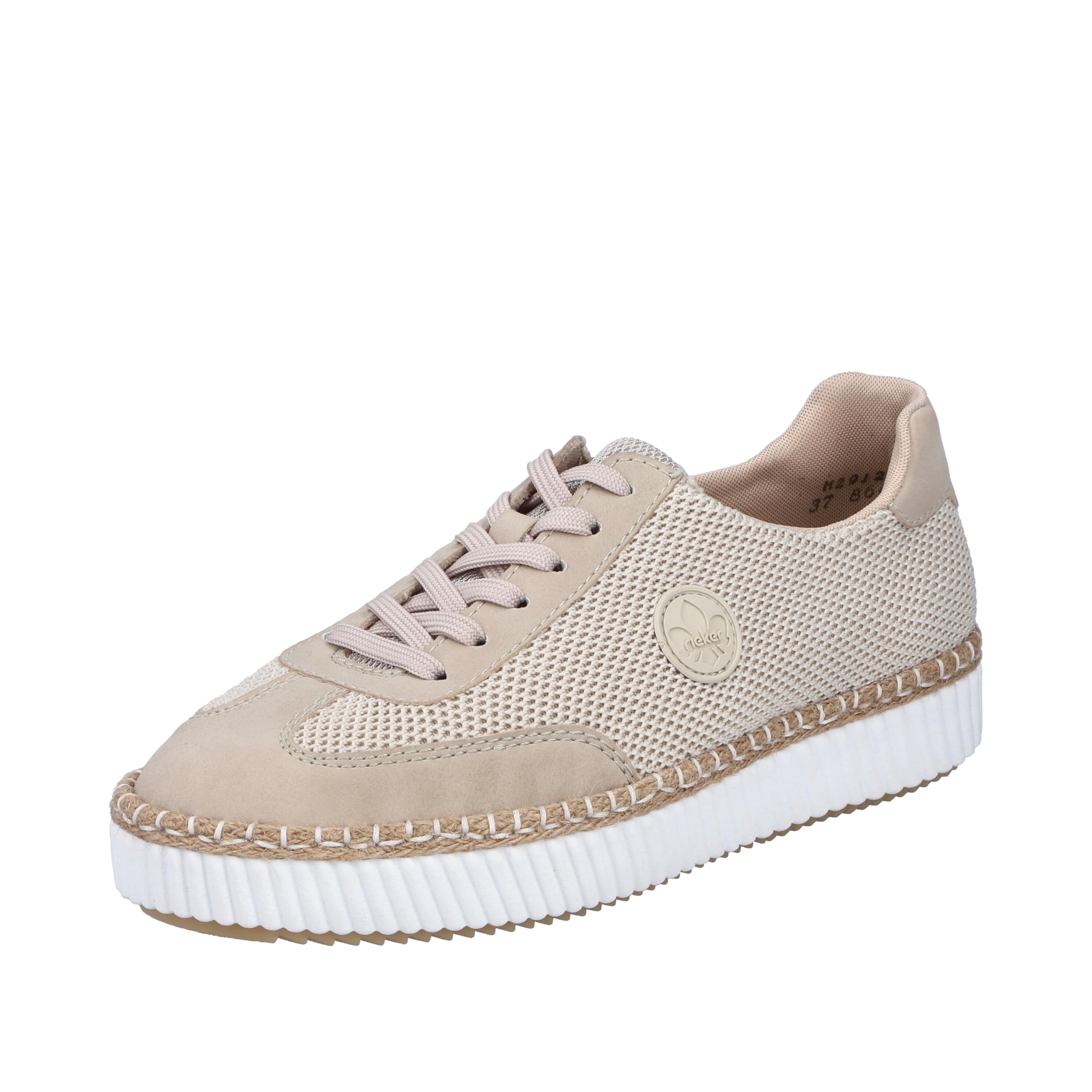 Rieker Women's M2912 Low Trainers, Beige, 7.5 UK