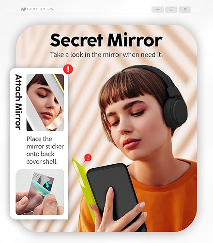 Miniatura 470 de GOOSPERY Parachoques magnético para puerta compatible con Galaxy S23, tarjetero tipo cartera, cierre automático, protección de doble capa resistente