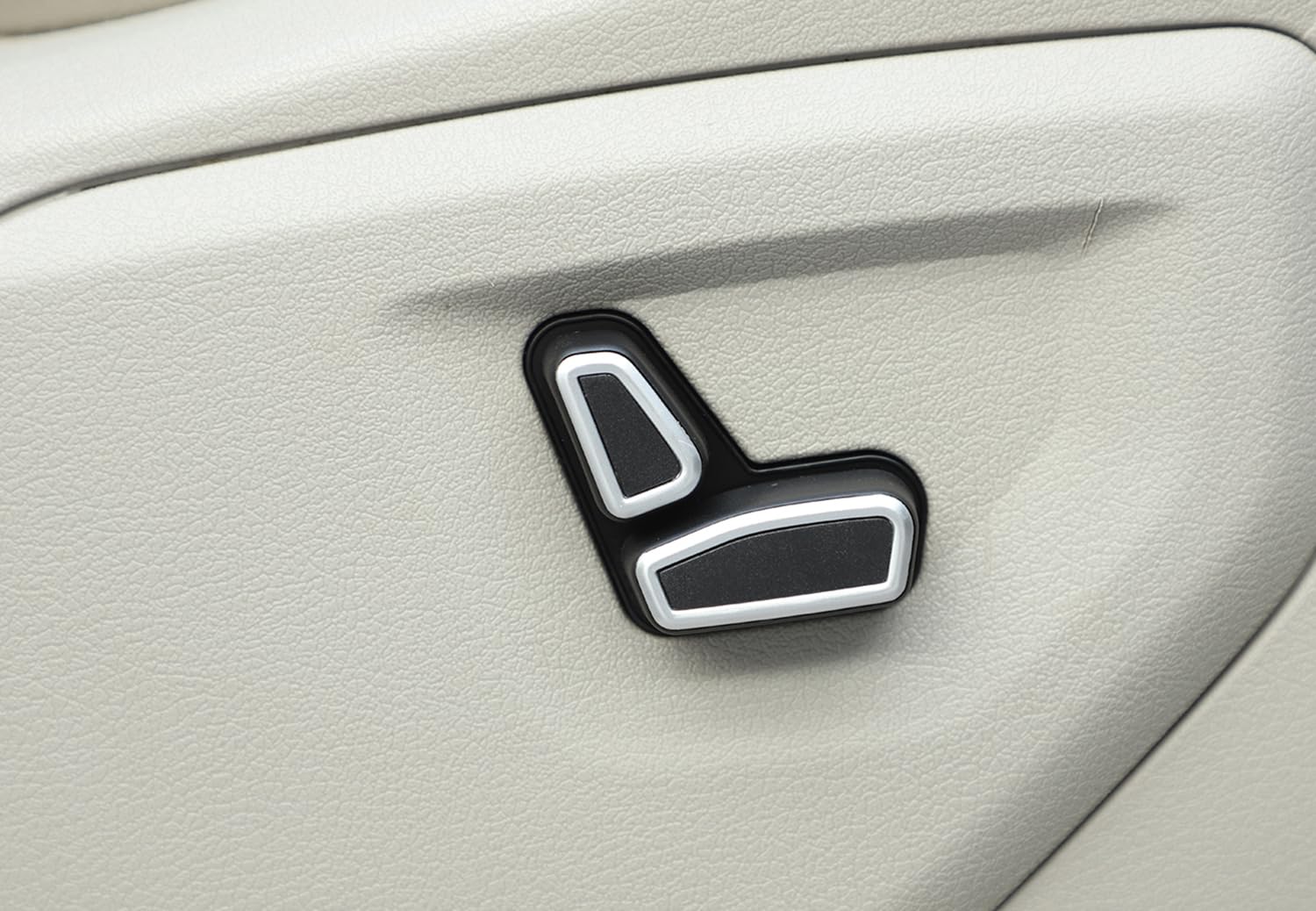 Seat Adjustment Button Switch Cover for Jeep Grand Cherokee 2011-2020/Grand Commander 2006-2010 Front Passenger Side Seats Adjust Buttons Decoration Trim Car Interior Accessoriess