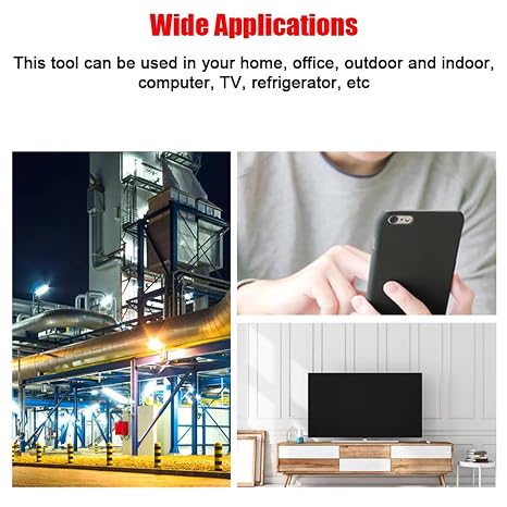 Geiger Counter Radiation Detector, 3-in-1 Lcd Display Nuclear Radiation Detector with Sound & Light Alarm, Portable Monitor Meter for Home, Office, Outdoor, Indoor
