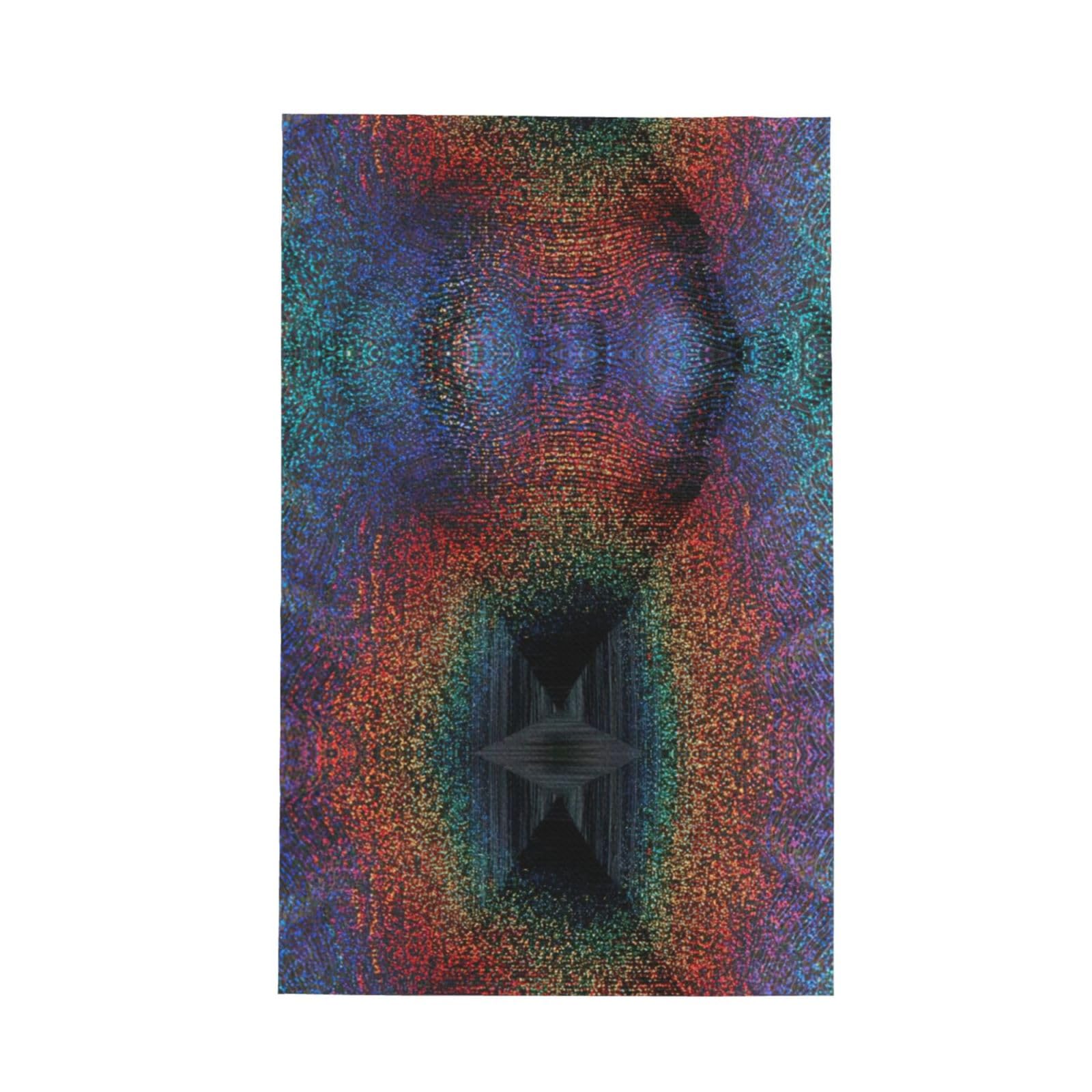 Uusnwaa Holographic Dreams Printed Waffle Microfiber Kitchen Towels