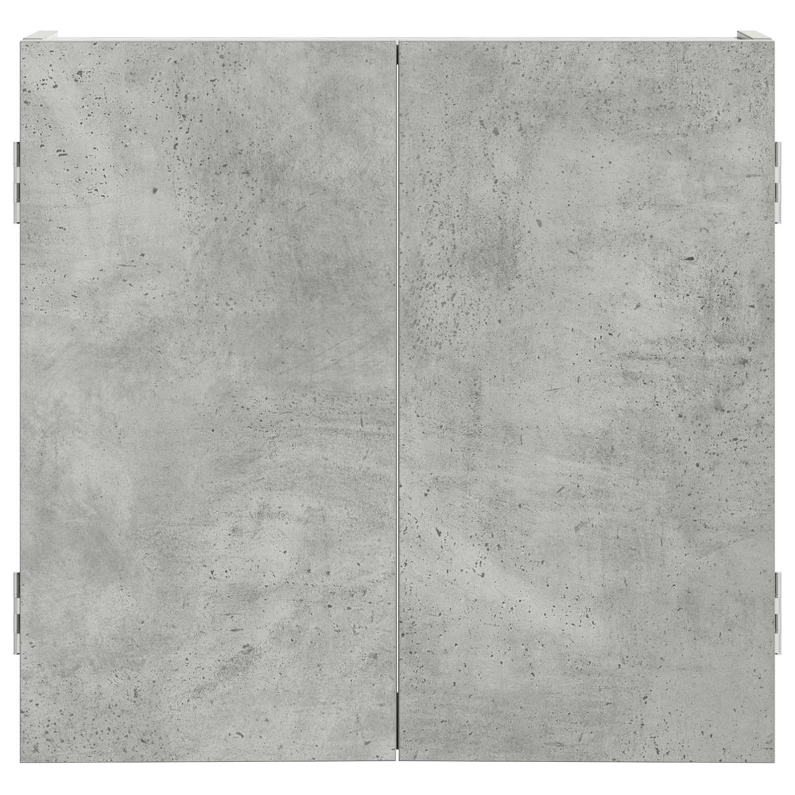 Szafka do darta z materiału drewnopochodnego, szafka do darta na tarczę, betonowa szara, 56 x 12 x 63 cm, zamknięcie magnetyczne, montaż ścienny
